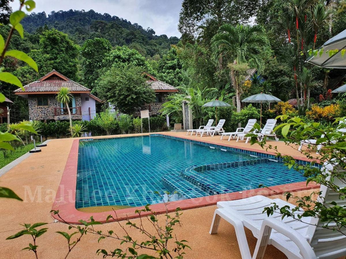 Malulee Khaosok Resort Khao Sok National Park ภายนอก รูปภาพ